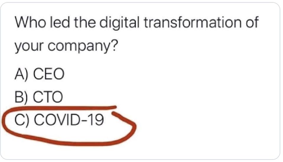 LinkedIn Covid transformation