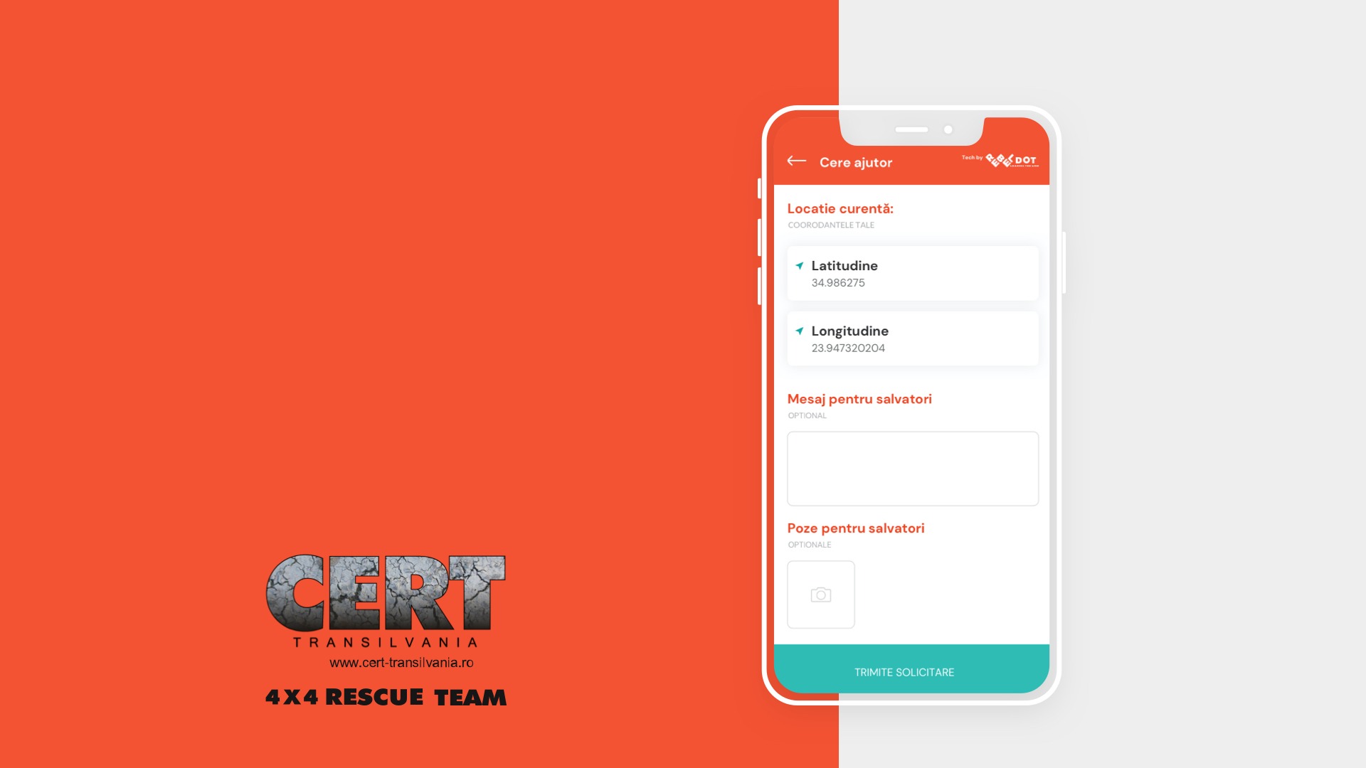 rescue app development