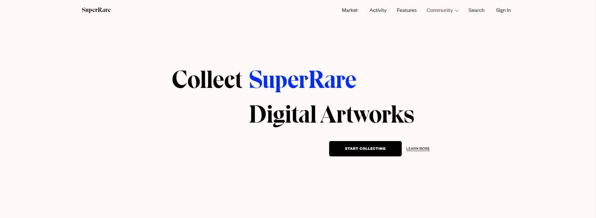 SuperRare NFT Marketplace